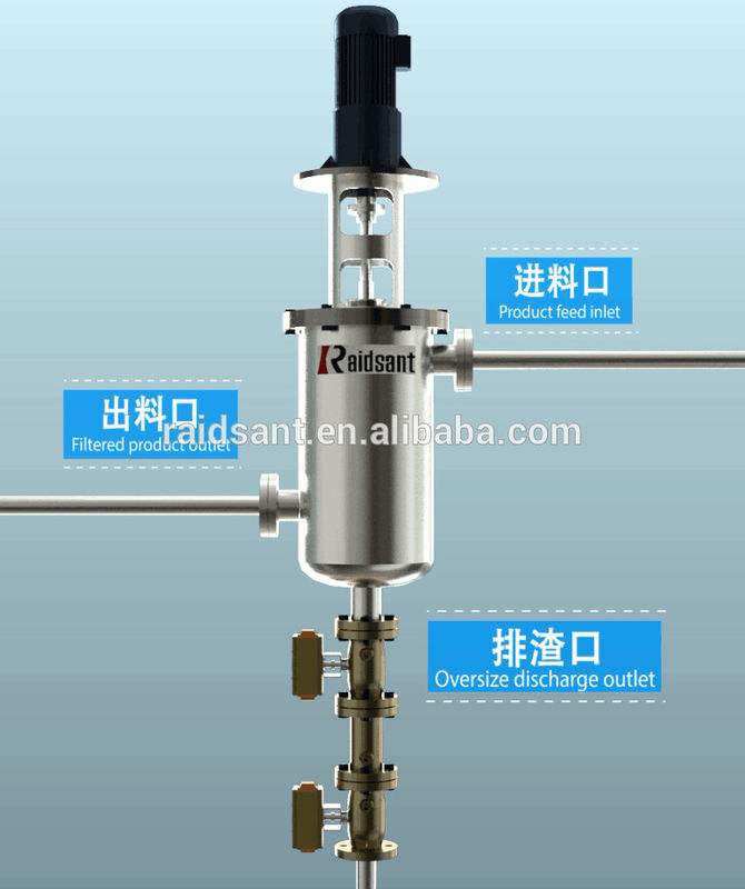 Automatic Liquid Wax Paraffin Filter With Patent 380V 50HZ 0.8MPa Jacket Pressure